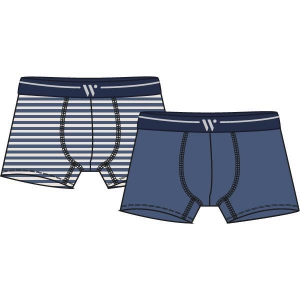 Z - Jersey cotton stretch 027 duo marineb