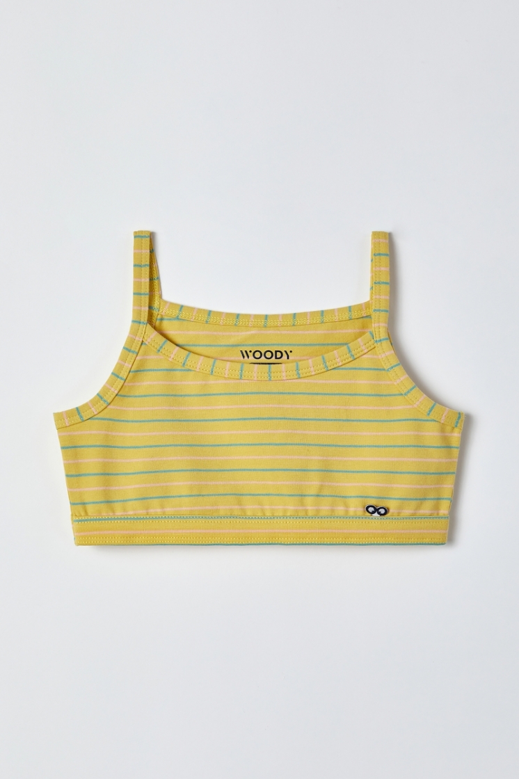 Z - Jersey cotton stretch 964 mosterdgeel