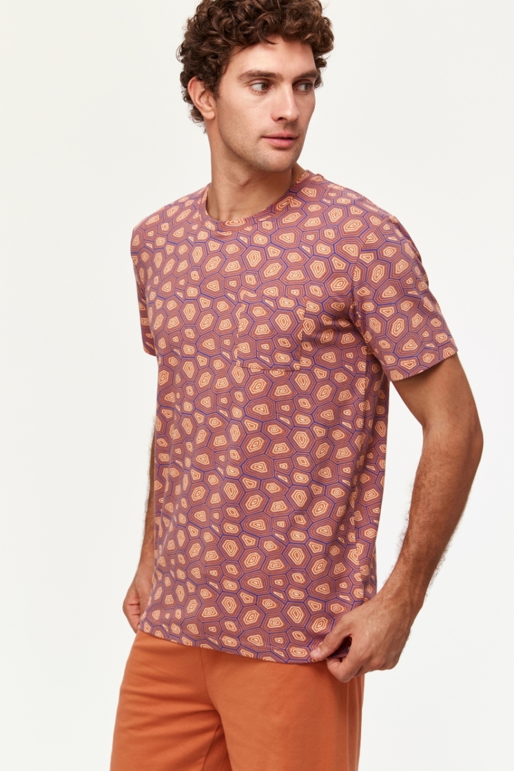 Z - Jersey cotton stretch 929 schildpad p