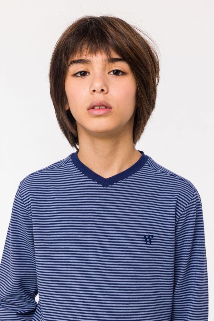 Z 904 blauwe stre