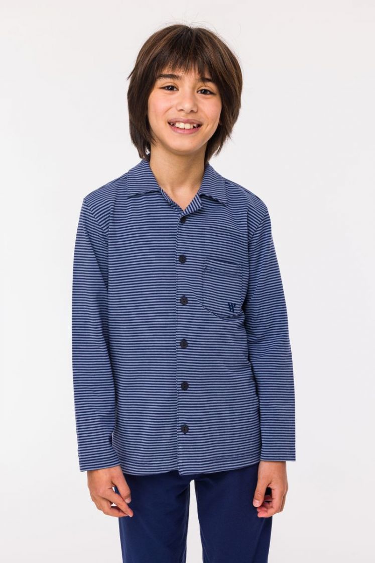Z 904 blauwe stre