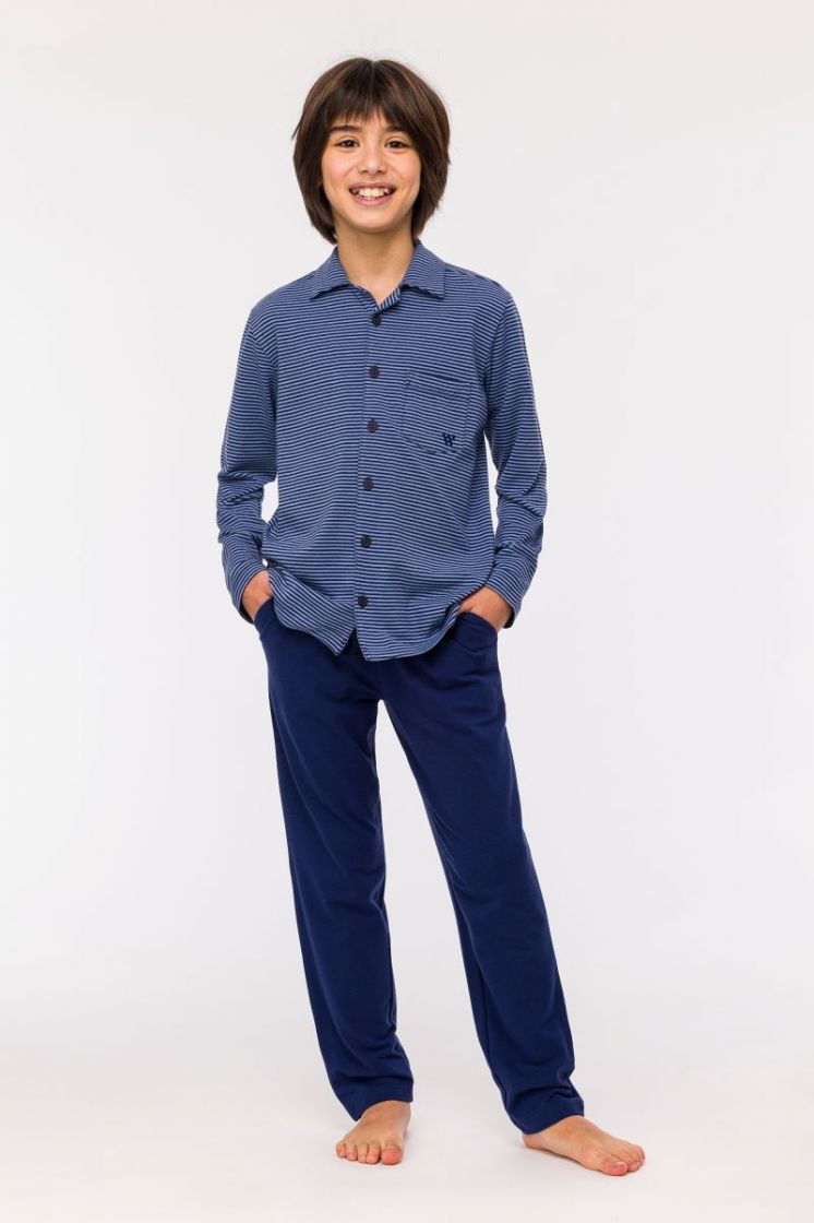 Z 904 blauwe stre