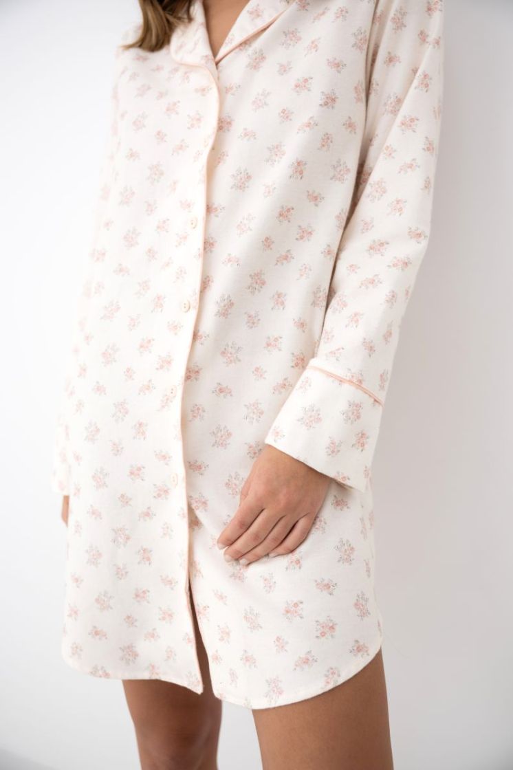 MARIELLE NIGHTDRESS ECRU